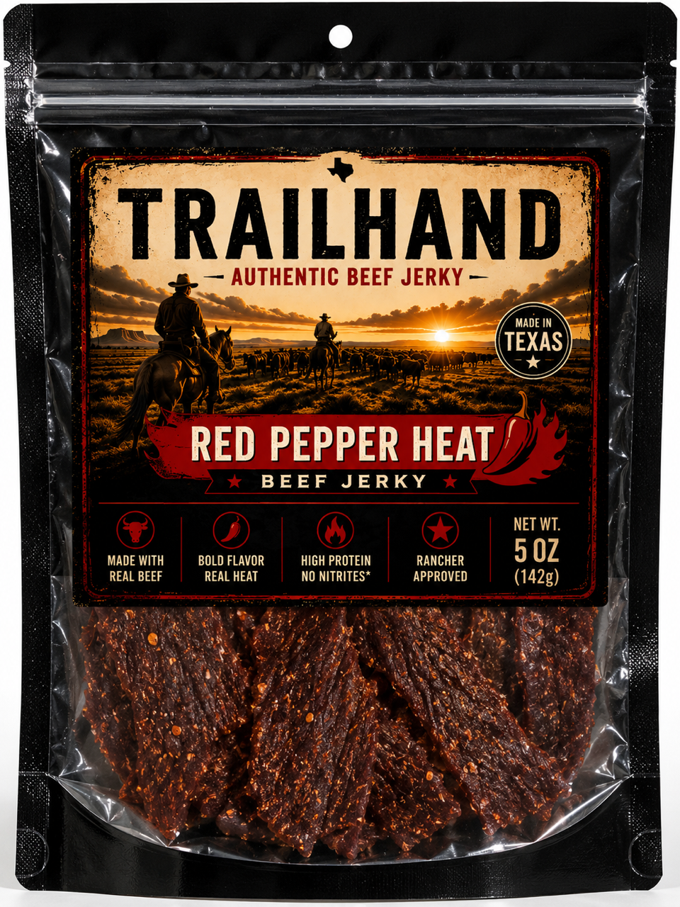 Ranch Pack — 3 Jerkys + 3 Brisket Sticks